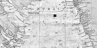 Chart: Arctic Sea Baffin Bay 1853